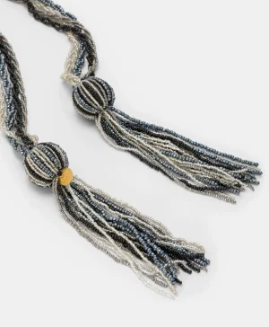 Momoni BIJOUX WAKAME CON PERLINE O PERLE-GRIGIO MULTICOLORE GrigioMulticolore Best