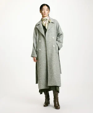 Momoni CAPPOTTO SAYURI IN CHEVRON BICOLORE-CERULEO MULTICOLORE CeruleoMulticolore Cheap