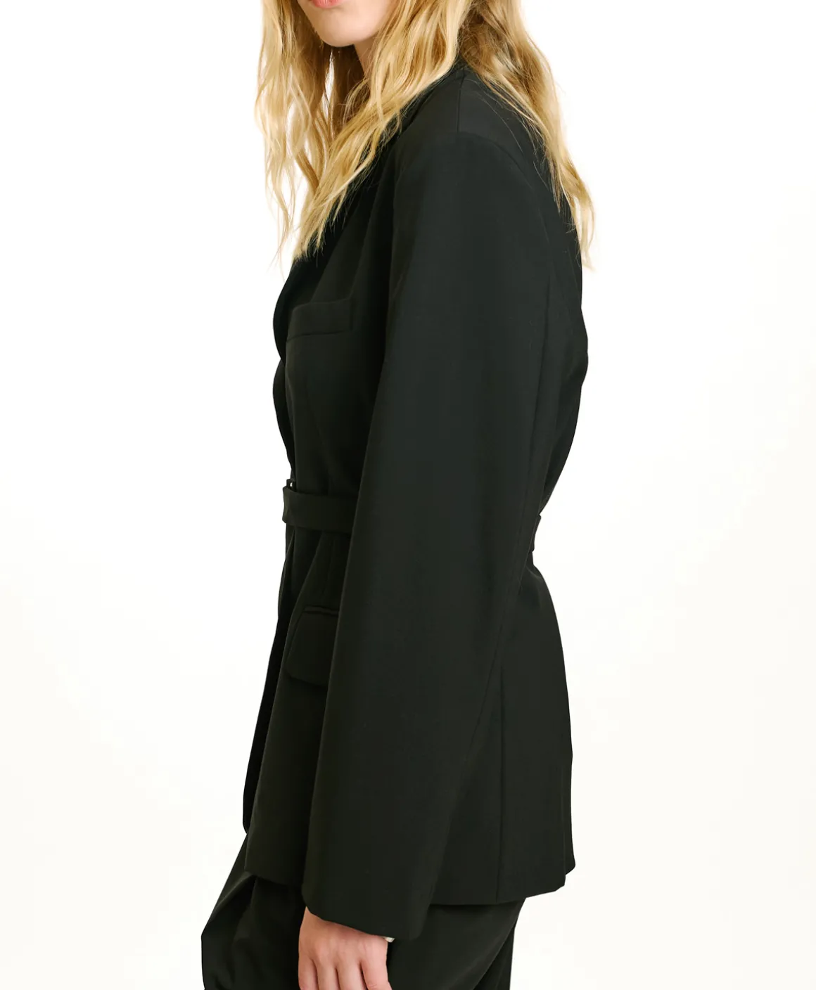 Momoni GIACCA REN IN FRESCO DI LANA BISTRETCH- Nero Outlet