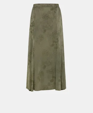 Momoni GONNA THEO IN LYONCEL VISCOSA JACQUARD-BAMBÙ Bambù Store