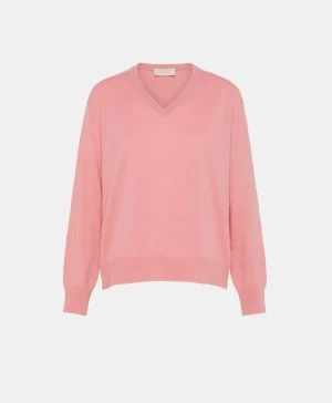 Momoni MAGLIA ISAO IN CACHEMIRE- Rosa Store