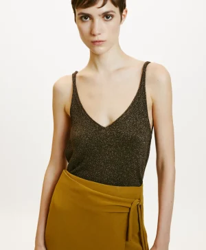 Momoni MAGLIA NIJI IN LUREX- Alga Fashion