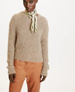 Momoni MAGLIA ODO DEGRADE'- Beige Outlet