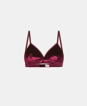 Momoni REGGISENO TUTU IN VELLUTO STRETCH - Bordeaux Store