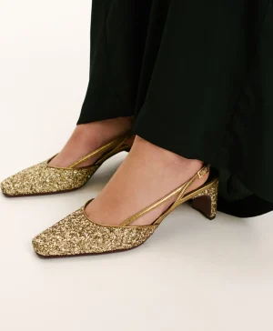 Momoni SCARPE TOKYO IN GLITTER - Oro Best Sale