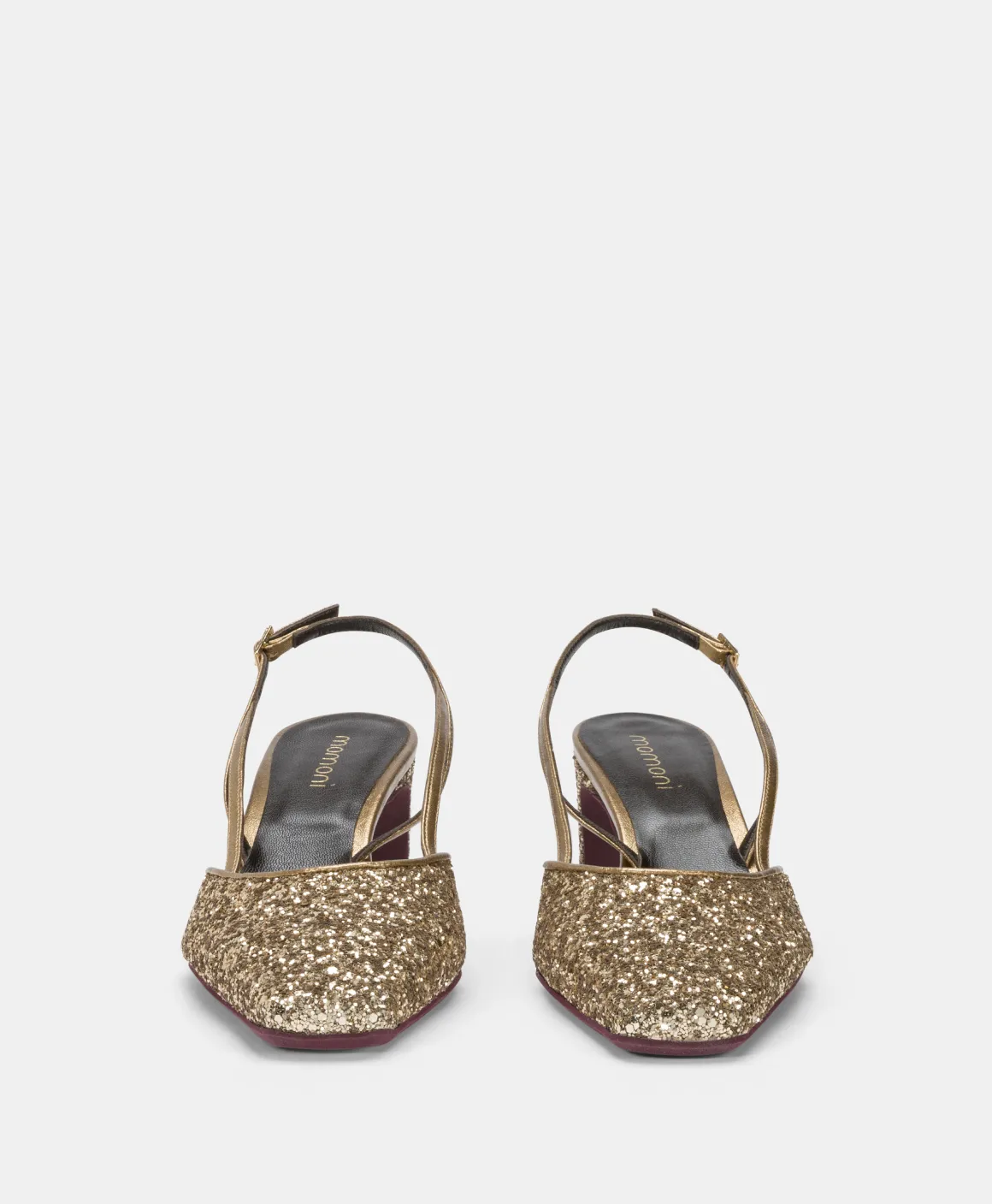 Momoni SCARPE TOKYO IN GLITTER - Oro Best Sale