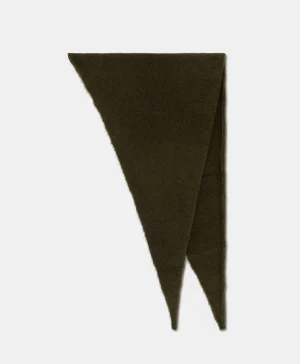 Momoni SCIALLE BALTICO BIS IN EFFETTO FELPA UNITO- Verde Cheap