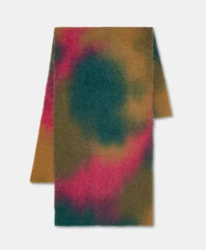 Momoni SCIARPA TEDORI IN SPRUZZO ALPACA LANA-MULTICOLORE VERDE MulticoloreVerde Online