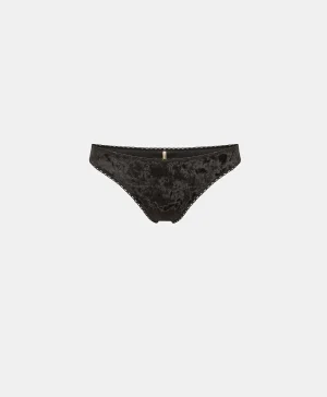 Momoni SLIP ARCA IN VELLUTO STRETCH - Nero Cheap
